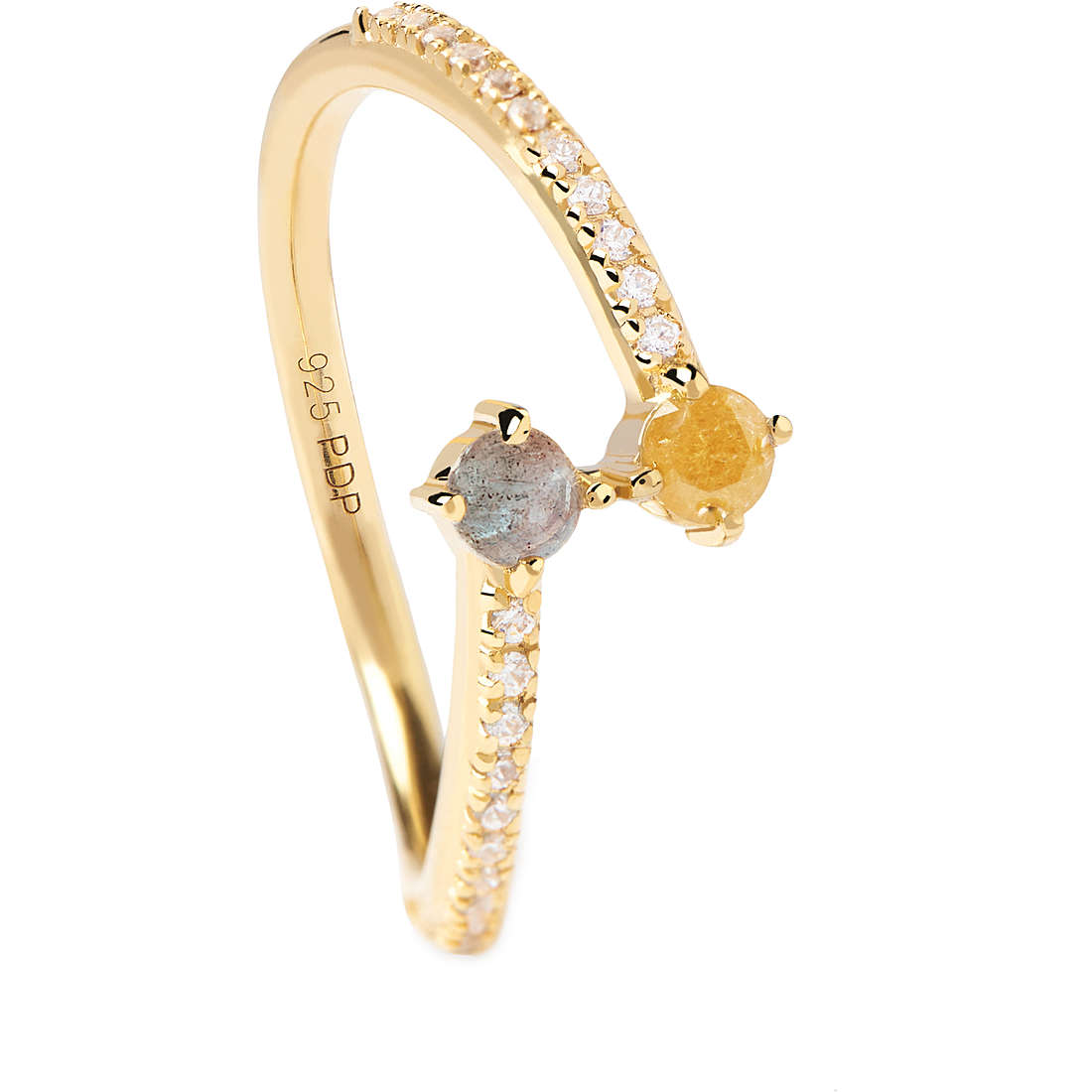 Anello PdPaola AN01-647-14 Juno Villa donna misura 14-2b Gioielli