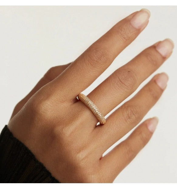 Anello PdPaola AN01-669-12 Essentials King donna argento-2b Gioielli