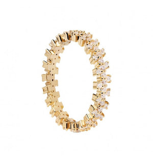 Anello PdPaola AN01-670-14 Essentials Crown donna argento-2b Gioielli