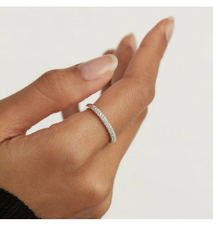 Anello PdPaola AN02-665-12 Essentials Tirara donna argento-2b Gioielli