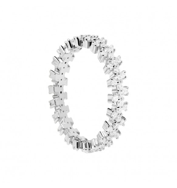 Anello PdPaola AN02-670-14 Essentials Crown donna argento-2b Gioielli