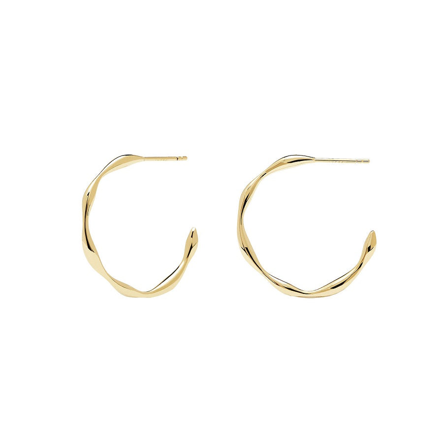 Orecchini PdPaola AR01-306-U Five Vanilla in argento 925 placcato oro 18 Kt-2b Gioielli