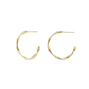 Orecchini PdPaola AR01-306-U Five Vanilla in argento 925 placcato oro 18 Kt-2b Gioielli