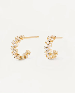 Orecchini PdPaola AR01-578-U Essentials Little Crown donna argento-2b Gioielli