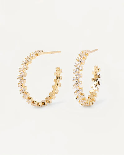 Orecchini PdPaola AR01-579-U Essentials Crown donna argento-2b Gioielli