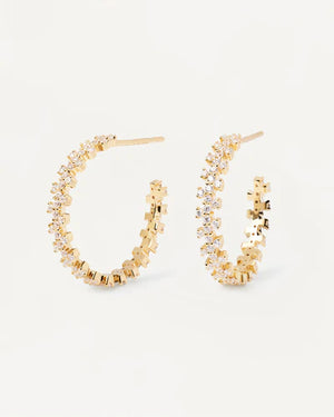 Orecchini PdPaola AR01-579-U Essentials Crown donna argento-2b Gioielli