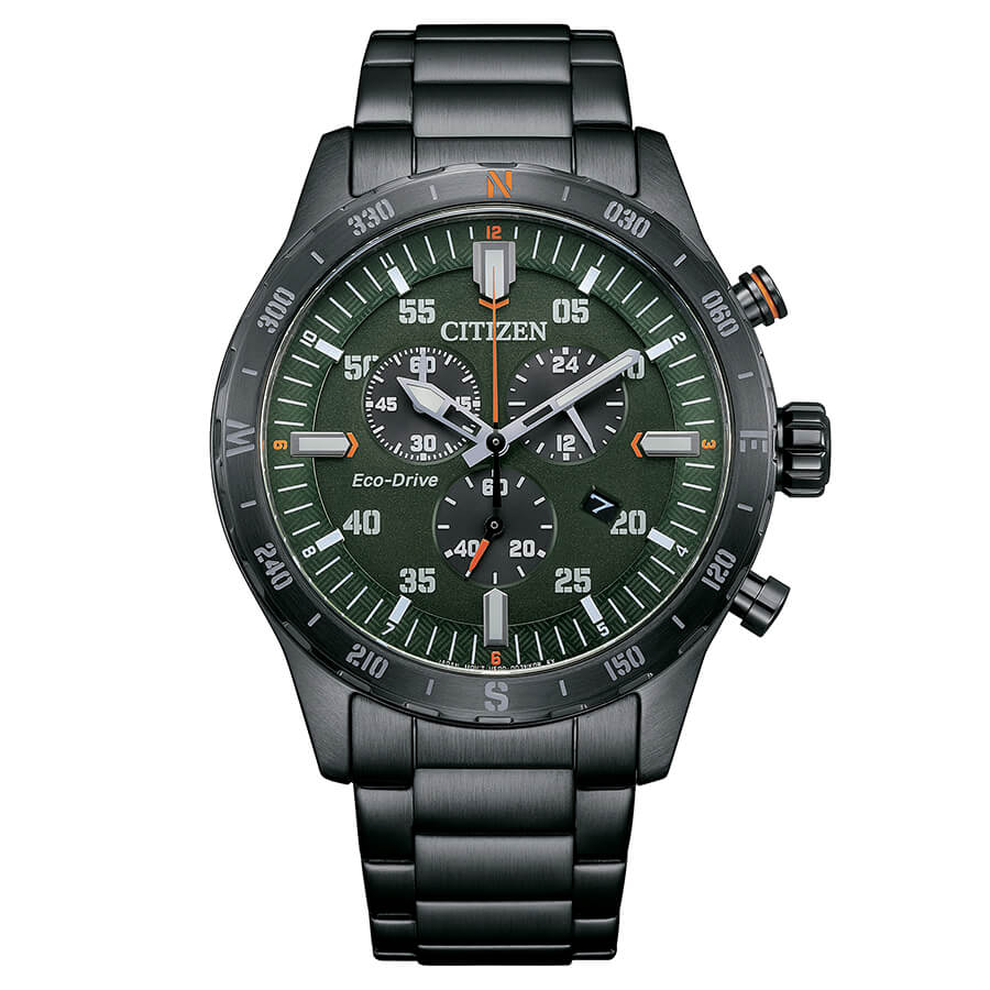 Orologio Citizen Of Outdoor Crono AT2527-80X uomo 43 mm-2b Gioielli