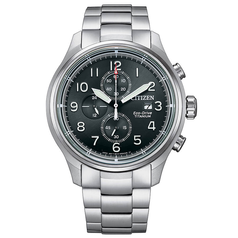 Orologio Citizen Crono Super Titanio CA0810-88X cronografo uomo 44 mm-2b Gioielli