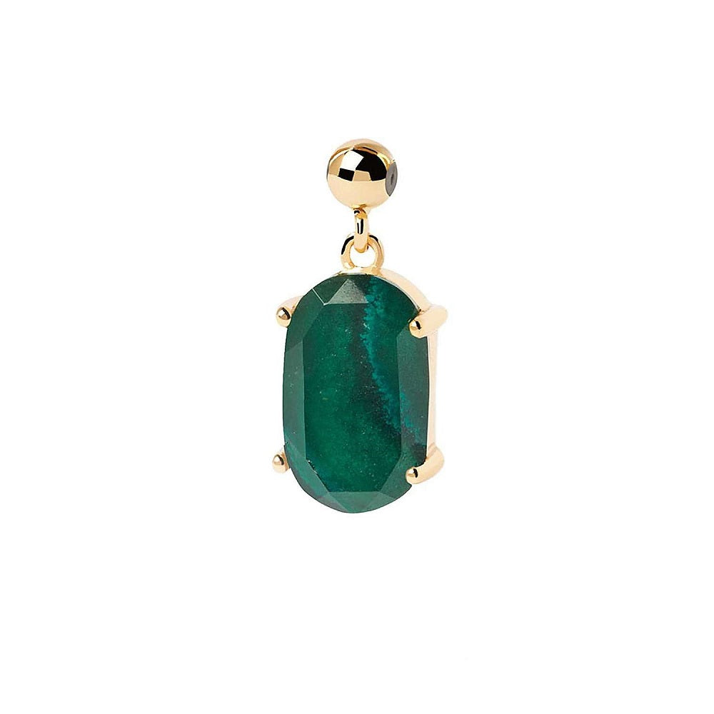 Passante Pdpaola Charms CH01-013-U malachite donna-2b Gioielli
