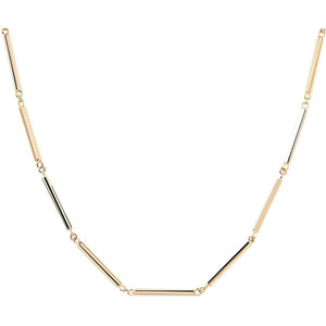 Collana PdPaola CO01-465-U Essentials Bar argento donna-2b Gioielli