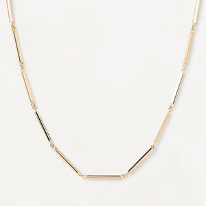 Collana PdPaola CO01-465-U Essentials Bar argento donna-2b Gioielli