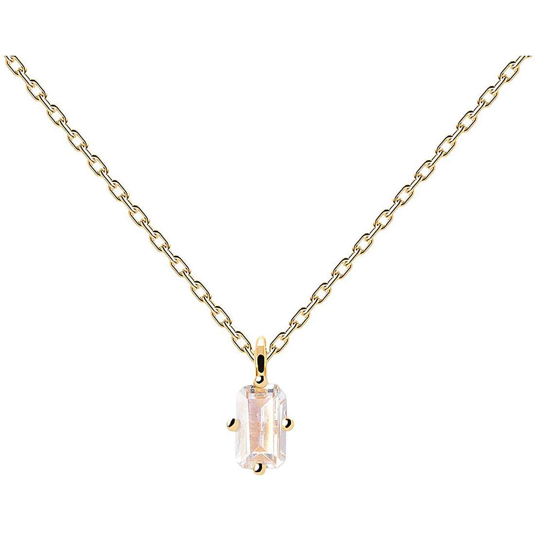 Collana PdPaola CO01-476-U Essentials Mia argento donna-2b Gioielli