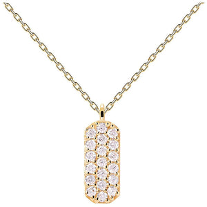 Collana PdPaola CO01-483-U Essentials Icy argento donna-2b Gioielli