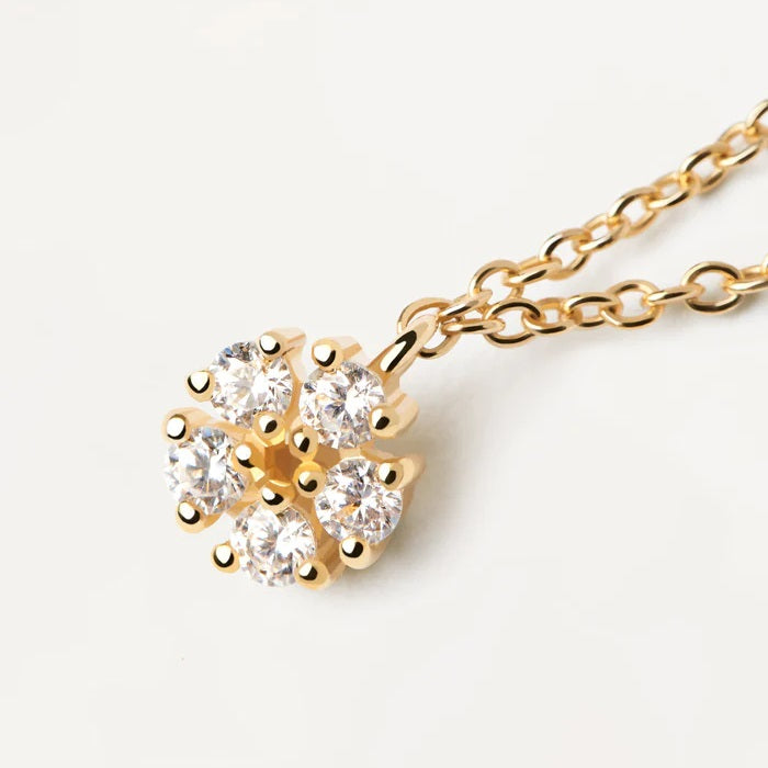Collana PdPaola CO01-498-U Essentials Daisy argento donna-2b Gioielli