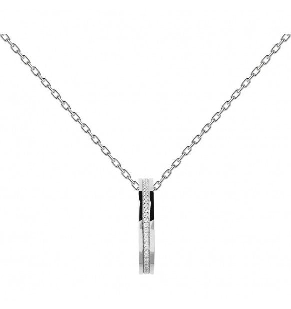 Collana PdPaola CO02-437-U Essentials Infinity donna argento-2b Gioielli