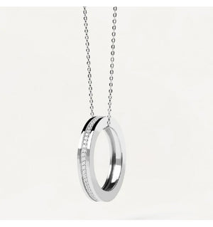 Collana PdPaola CO02-437-U Essentials Infinity donna argento-2b Gioielli