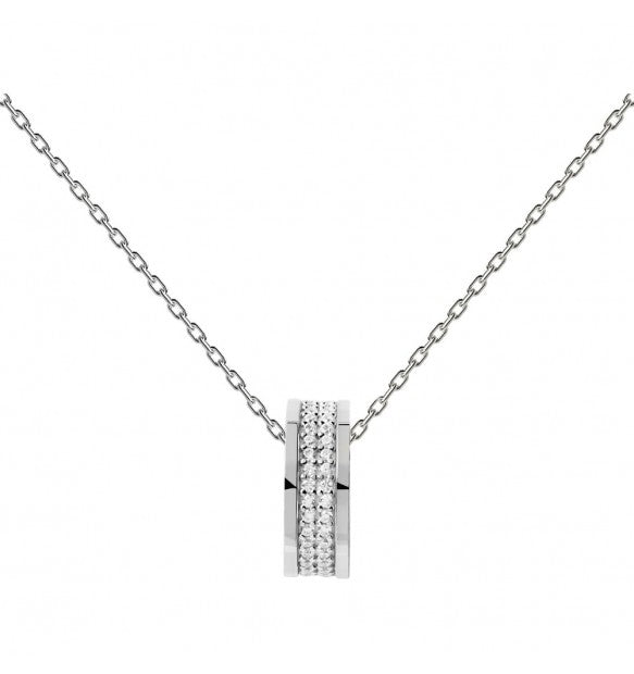 Collana PdPaola CO02-438-U Essentials Atlas donna argento-2b Gioielli
