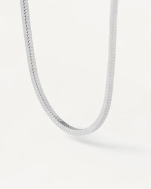 Collana PdPaola CO02-446-U Essentials Snake donna argento-2b Gioielli