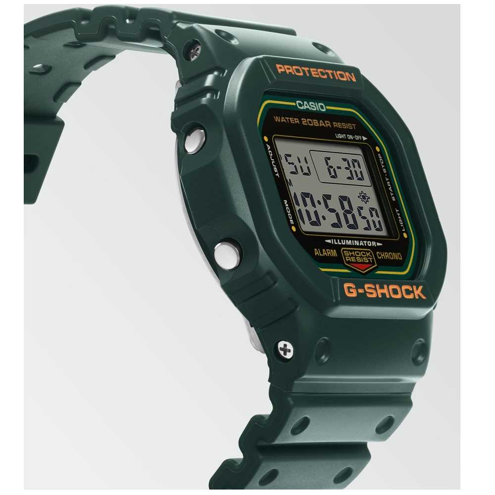 Orologio Casio G-Shock Origin DW-5600RB-3ER Limited Edition verde uomo-2b Gioielli