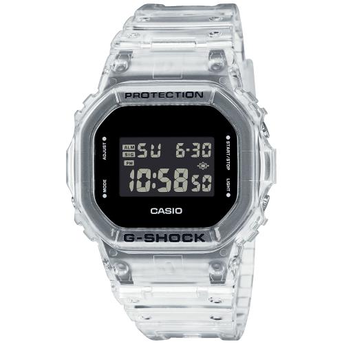 Orologio Casio G-Shock DW-5600SKE-7ER Skeleton Series-2b Gioielli
