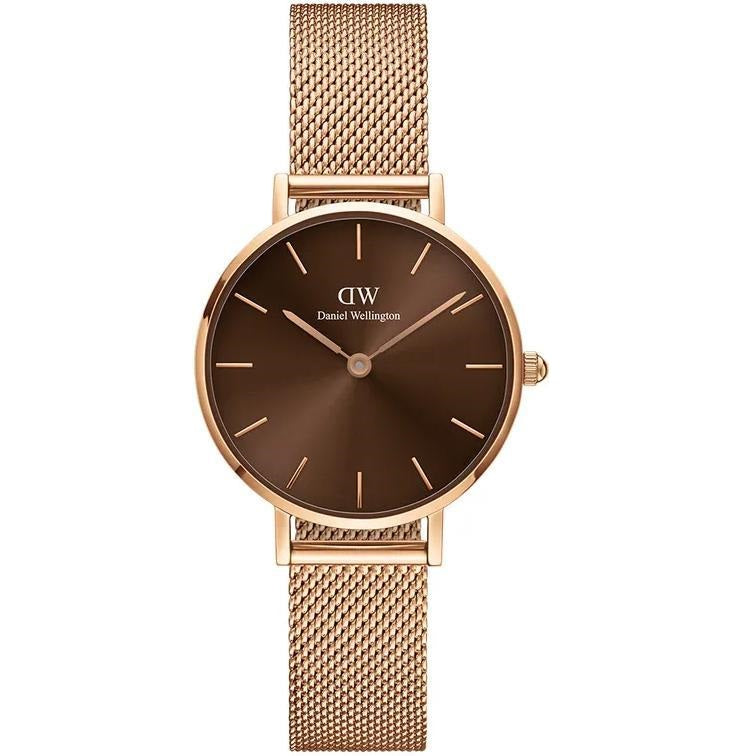 Orologio DW Petite Amber DW00100476 rose gold 28 mm donna-2b Gioielli
