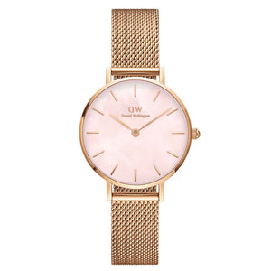 Orologio DW Petite Melrose Pearl 28 mm rosa DW00100513-2b Gioielli