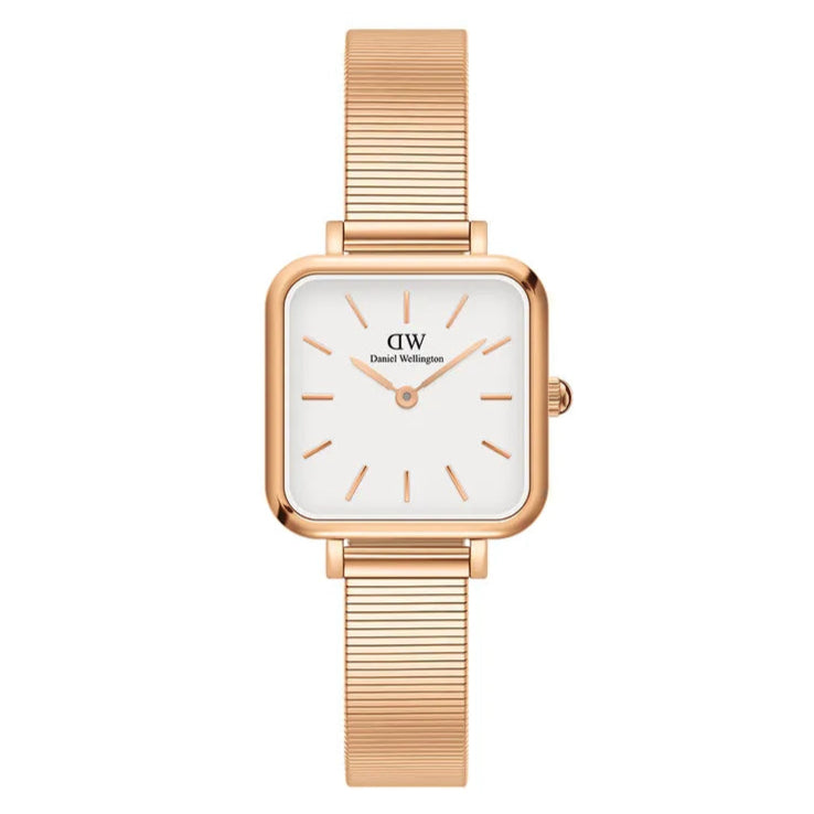 Orologio DW Quadro Studio 22 mm bianco DW00100517-2b Gioielli