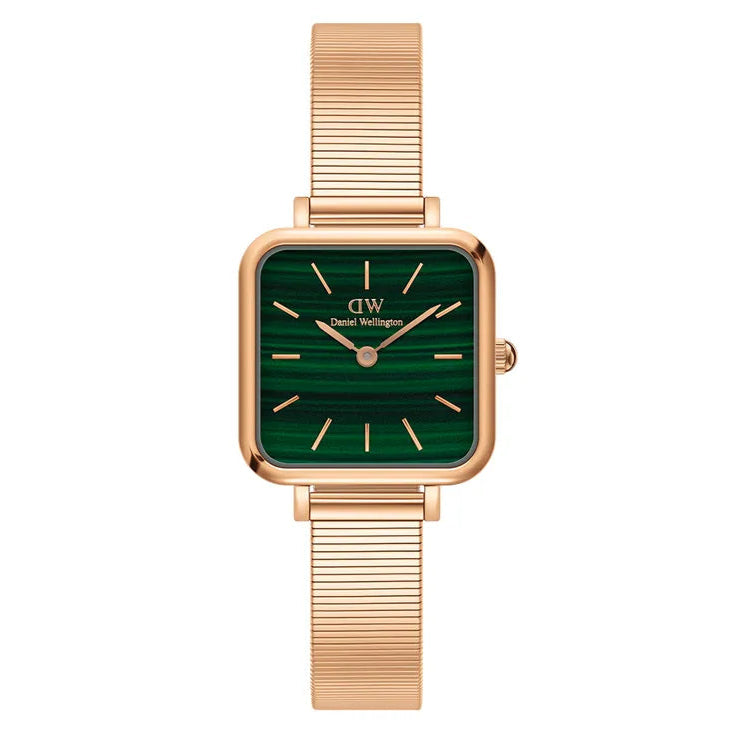 Orologio DW Quadro Studio 22 mm verde DW00100520-2b Gioielli