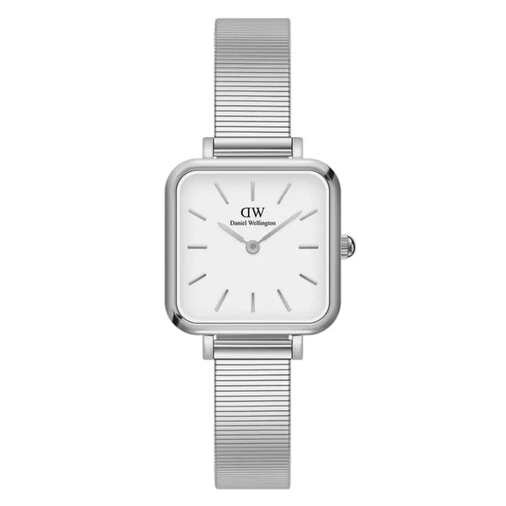 Orologio DW Quadro Studio 22 mm bianco DW00100521-2b Gioielli
