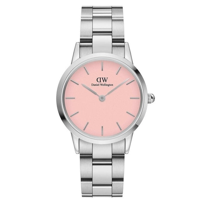 Orologio DW Iconic Link Pastel 32 mm rosa DW00100535-2b Gioielli