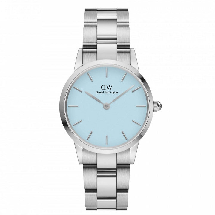 Orologio DW Iconic Link Pastel 28 mm blu DW00100540-2b Gioielli