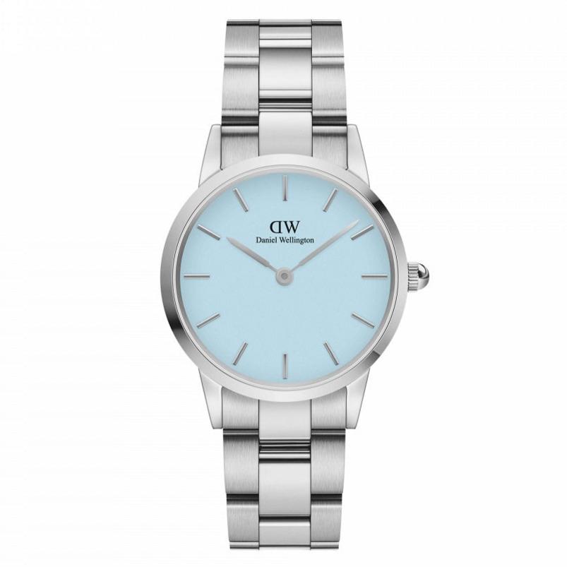 Orologio DW Iconic Link Pastel 32 mm blu DW00100541-2b Gioielli