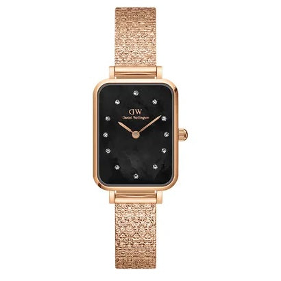 Orologio DW Quadro Lumine Pressed Piano DW00100579 donna 20x26 mm-2b Gioielli