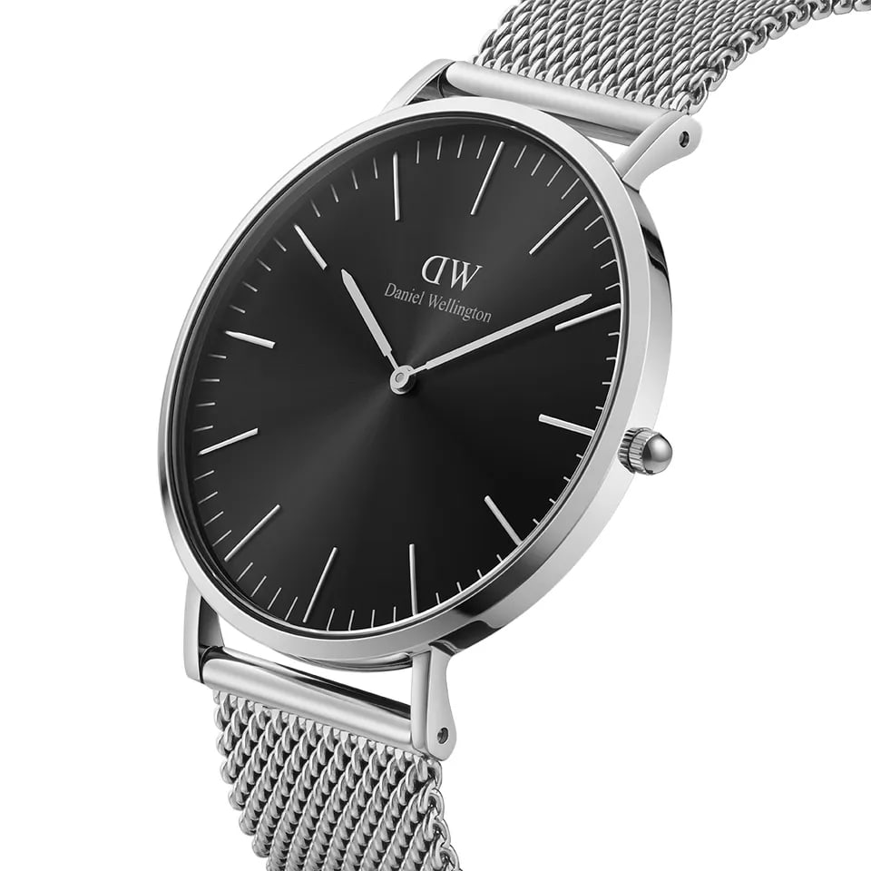 Orologio DW Classic Mesh Onyx DW00100629 uomo 40 mm-2b Gioielli