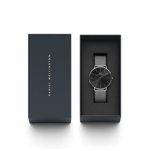 Orologio DW Classic Mesh Onyx DW00100629 uomo 40 mm-2b Gioielli