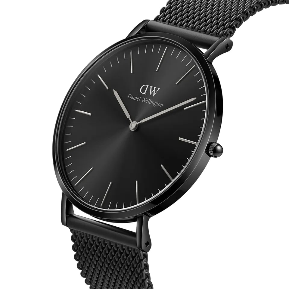 Orologio DW Classic Mesh Onyx DW00100632 Black uomo 40 mm-2b Gioielli