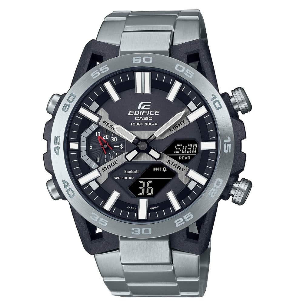 Orologio Casio Edifice ECB-2000D-1AEF Sospensione solare uomo 41 mm-2b Gioielli
