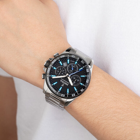 Orologio Festina Timeless Chronograph F20560/5 uomo 45 mm-2b Gioielli