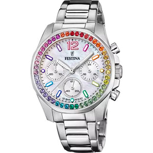 Orologio Festina Rainbow F20606/2 cronografo donna 38 mm-2b Gioielli
