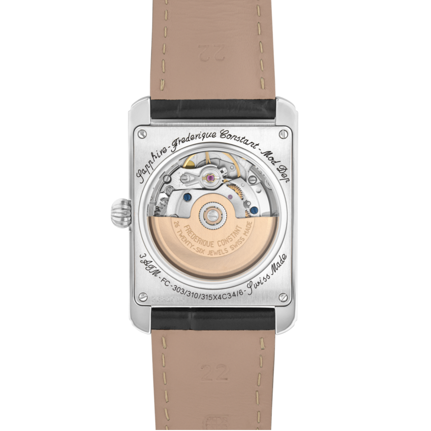 Orologio Frederique Constant Classics Carree Automatic FC-303S4C6 uomo-2b Gioielli