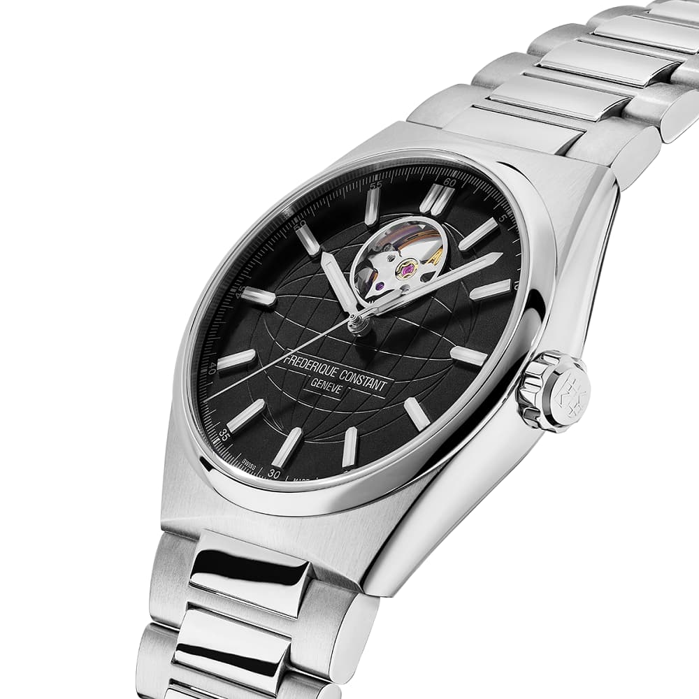Orologio Frederique Constant Highlife Heart Beat FC-310B4NH6B automatico uomo 41 mm con doppio cinturino-2b Gioielli