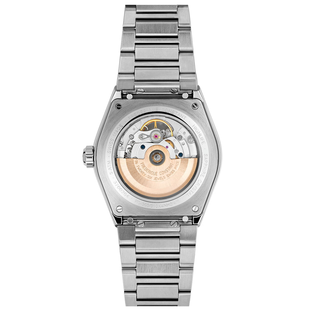Orologio Frederique Constant Highlife Heart Beat FC-310B4NH6B automatico uomo 41 mm con doppio cinturino-2b Gioielli