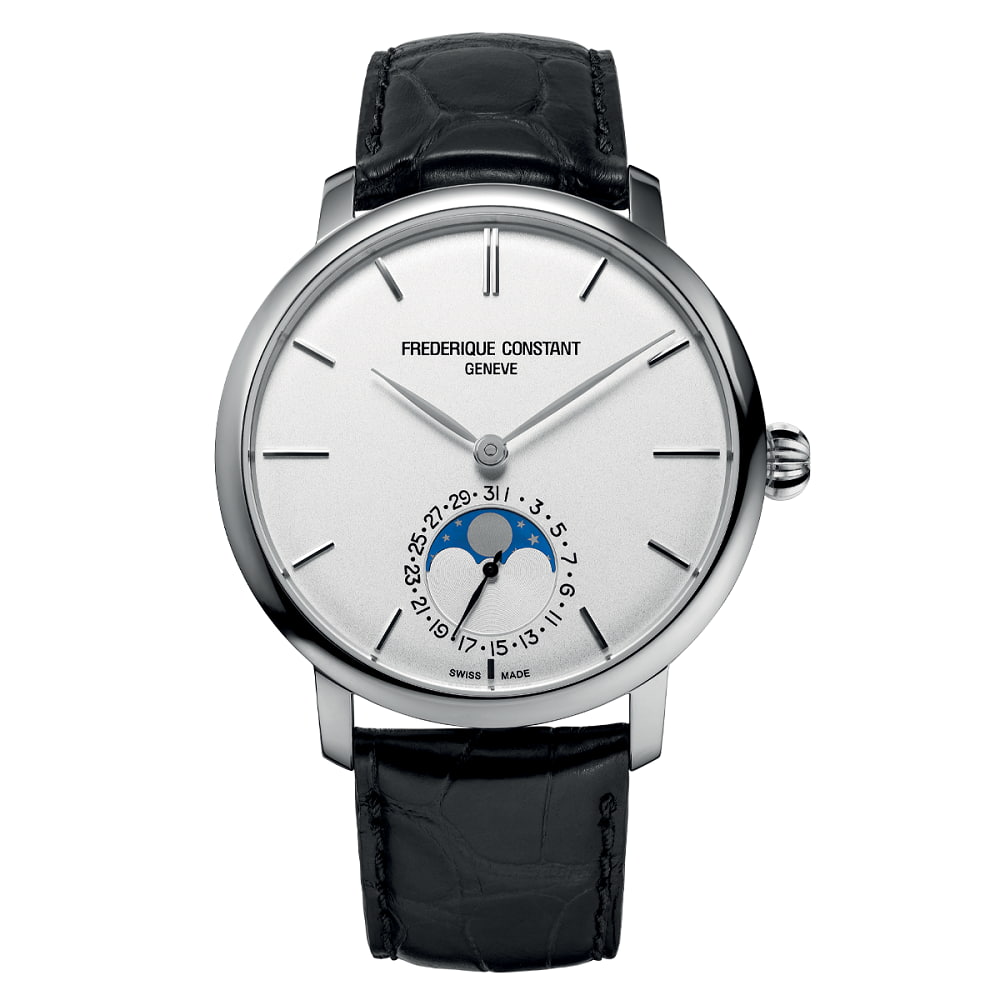 Orologio Frederique Constant Slimline Moonphase Manufacture FC-705S4S6 automatiico uomo-2b Gioielli