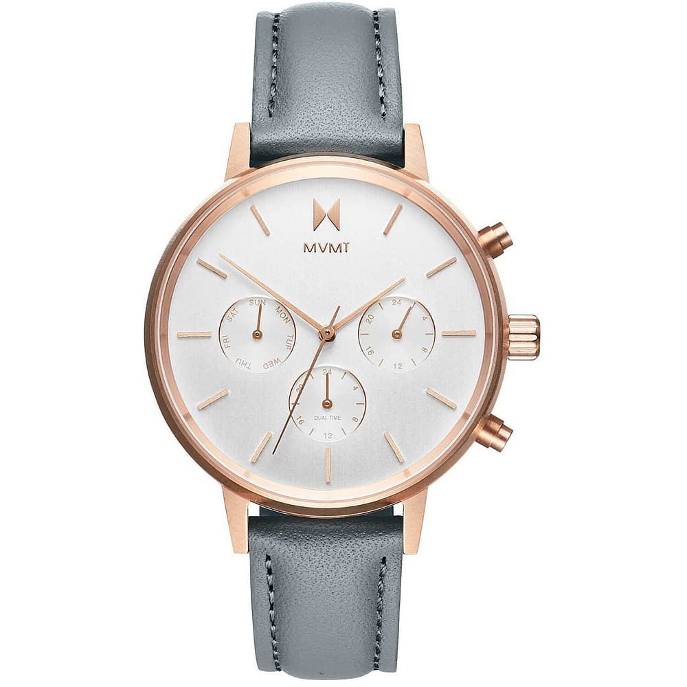 Orologio MVMT Nova Dorado dual time FC01-RGGR donna 38mm-2b Gioielli
