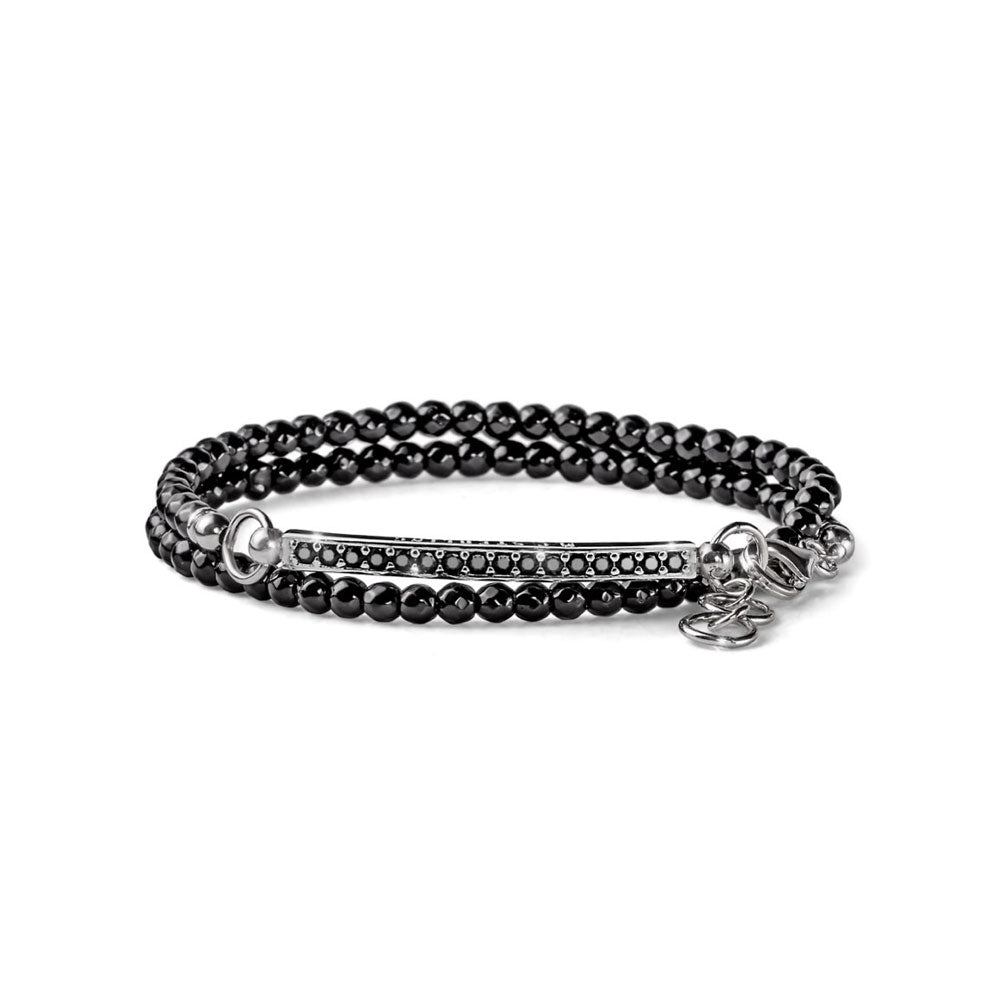 Bracciale Alessandro Magrino Cue argento uomo G1578-2b Gioielli