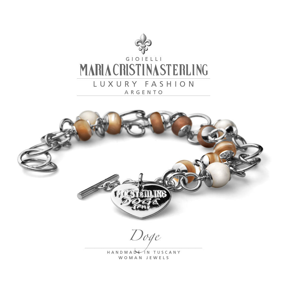 Bracciale Maria Cristina Sterling Doge argento donna G1830-2b Gioielli