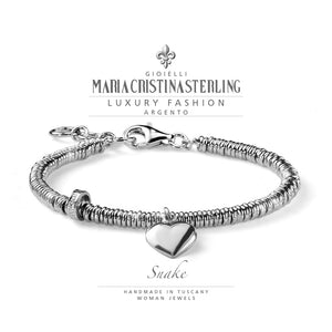 Bracciale Maria Cristina Sterling Snake argento donna G2806C-2b Gioielli