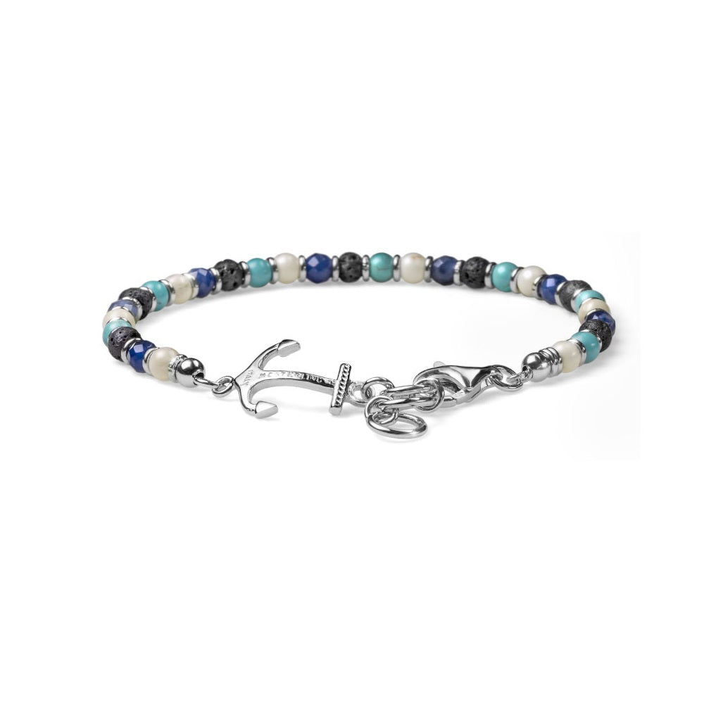 Bracciale Alessandro Magrino Neptune argento uomo G2866-2b Gioielli