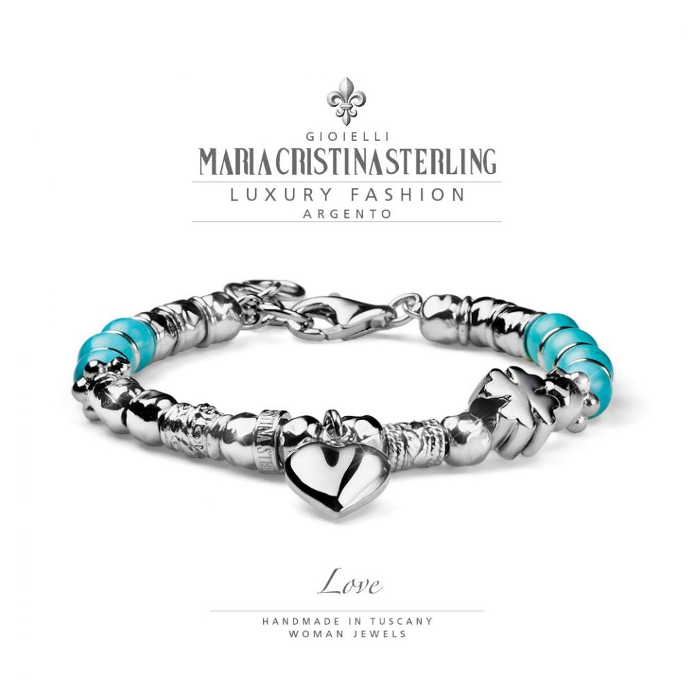 Bracciale Maria Cristina Sterling Love argento donna G2907/C-2b Gioielli