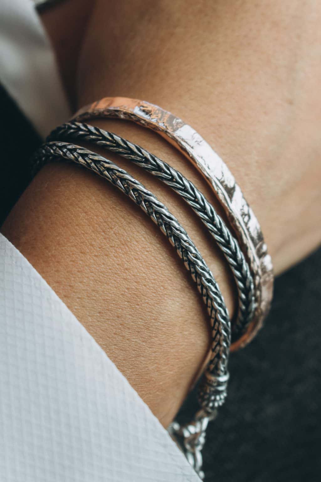 Bracciale Alessandro Magrino Iconic argento uomo G3492-2b Gioielli